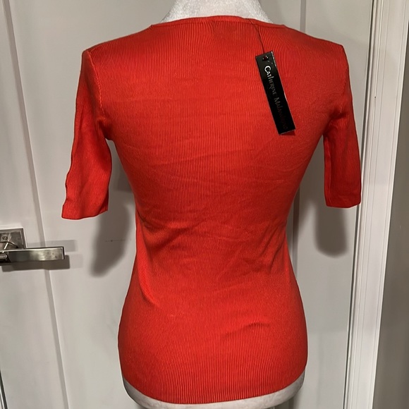 Catherine Malandrino Women's Keyhole sweater Size XS - Picture 5 of 6